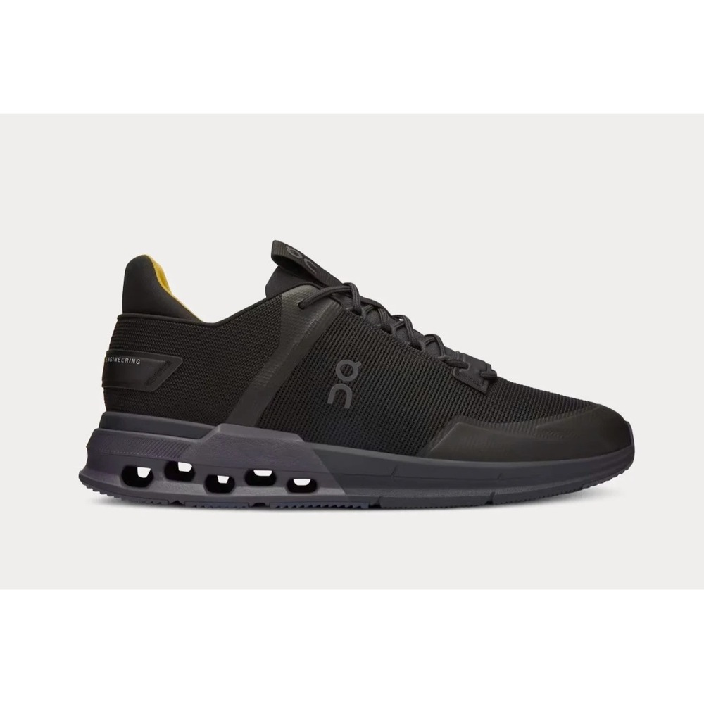 ON Cloudnova Flux Suma Womens Size 5‎ Black | Iron Athletic Running Shoes  NEW